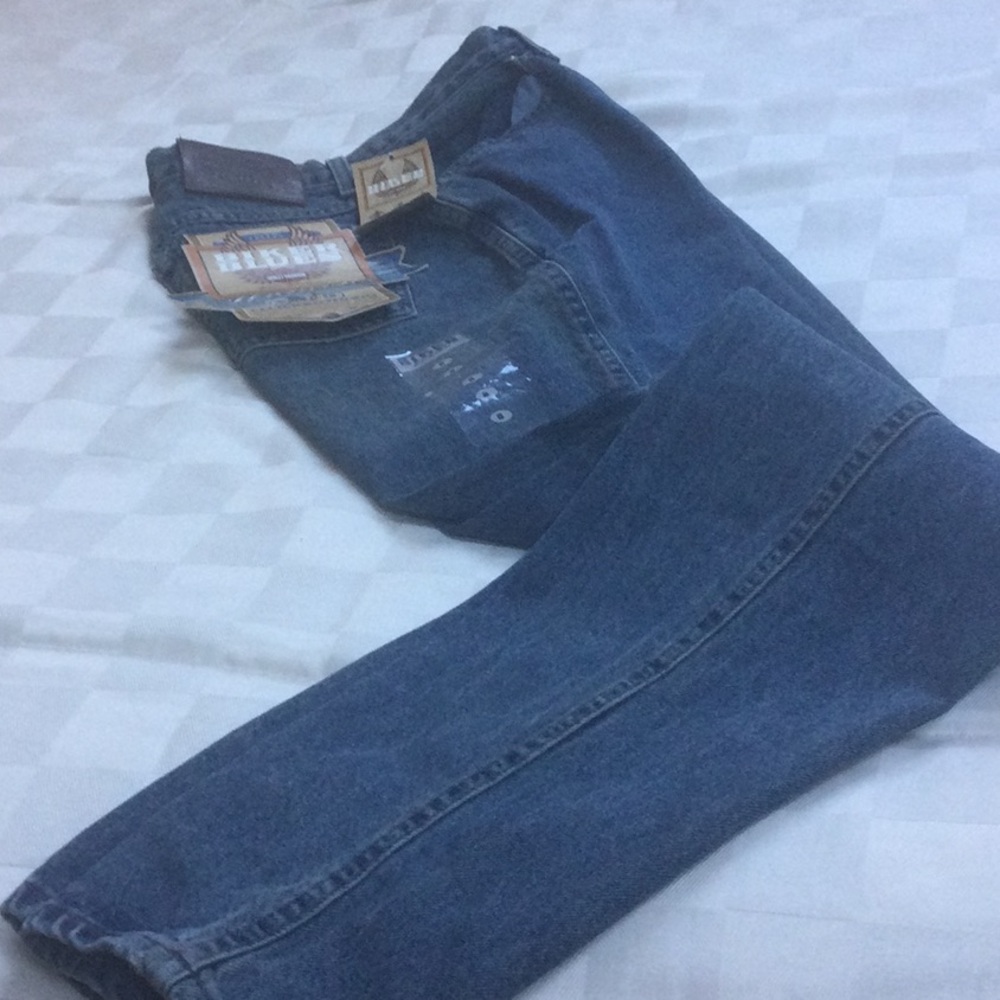 NWT Harley Davidson Biker Blues Genuine Motor Jeans Sz8 - Picture 2 of 4